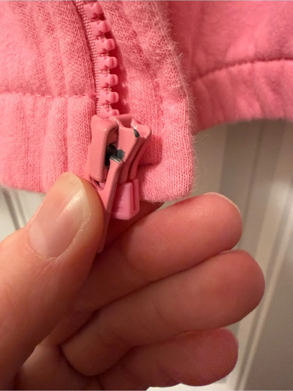 Old Navy Toddler Girls Pink Hooded Zip Fleece